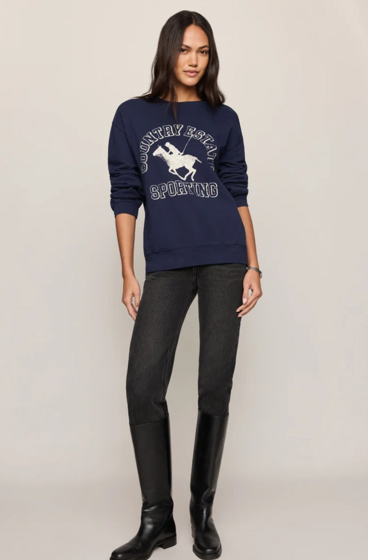 Z Supply Estate Boyfriend Graphic Sweatshirt
