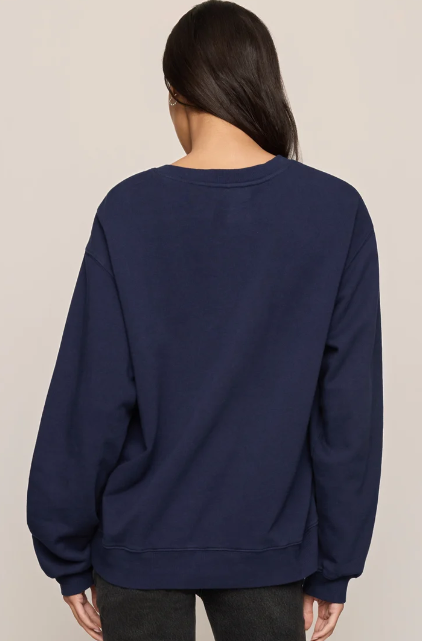 Z Supply Estate Boyfriend Graphic Sweatshirt