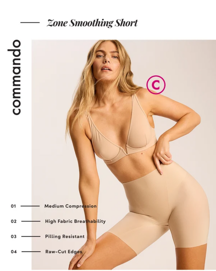 Commando Zone Smoothing Shorts