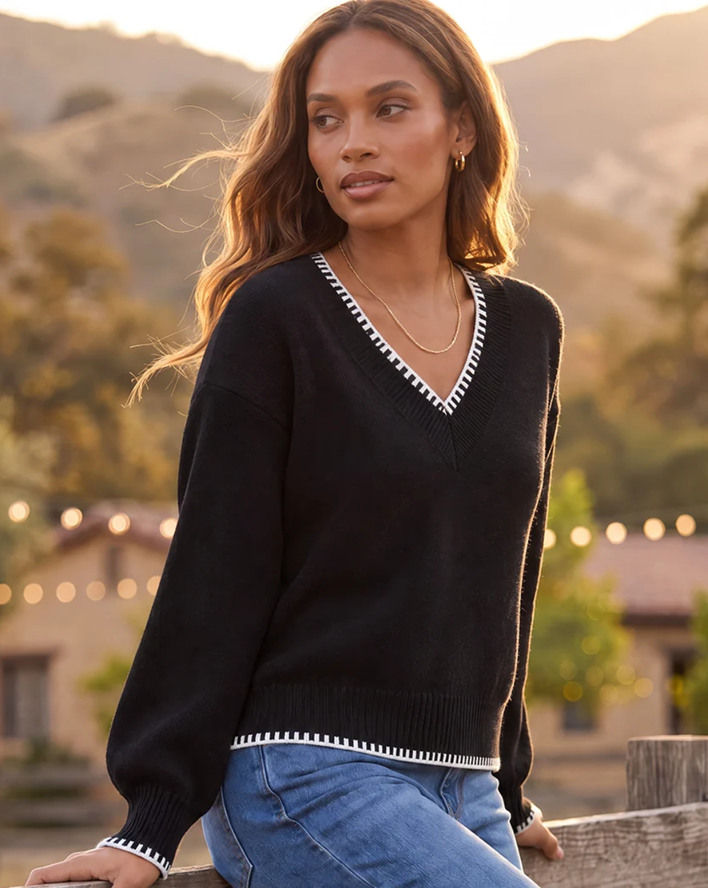 Karen Kane Fashion Game Sweater