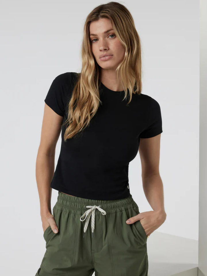 Vuori Short Sleeve Feather Baby Tee