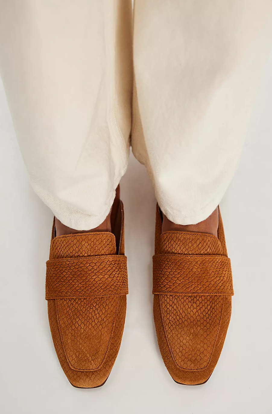 Free People At Ease Embossed Loafer