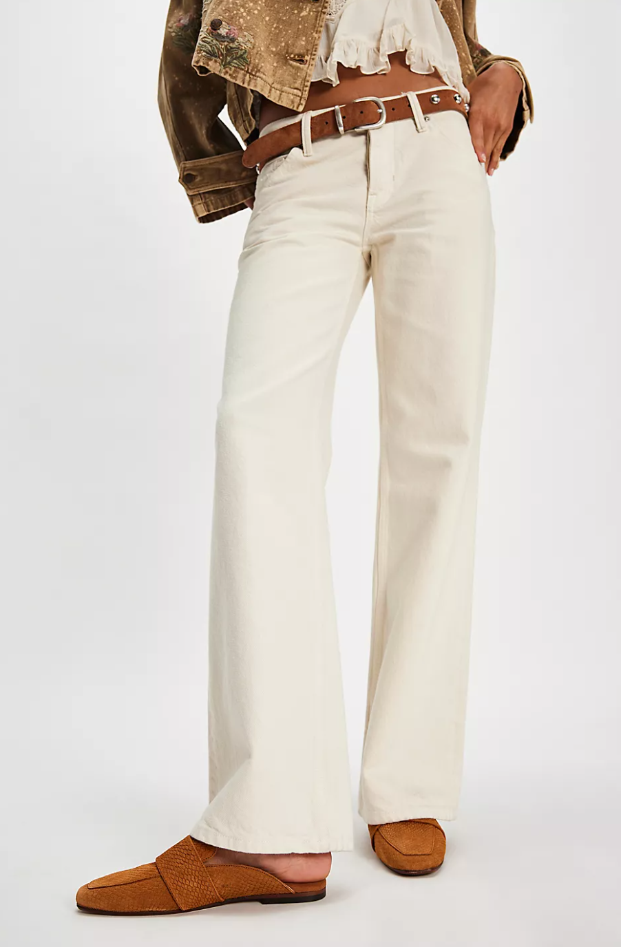 Free People At Ease Embossed Loafer