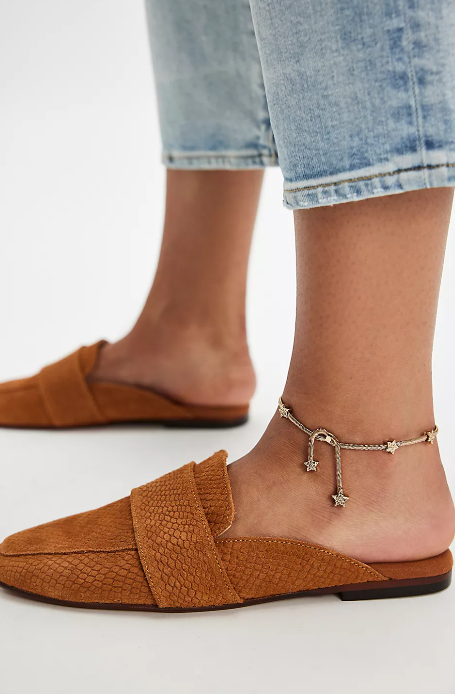 Free People At Ease Embossed Loafer