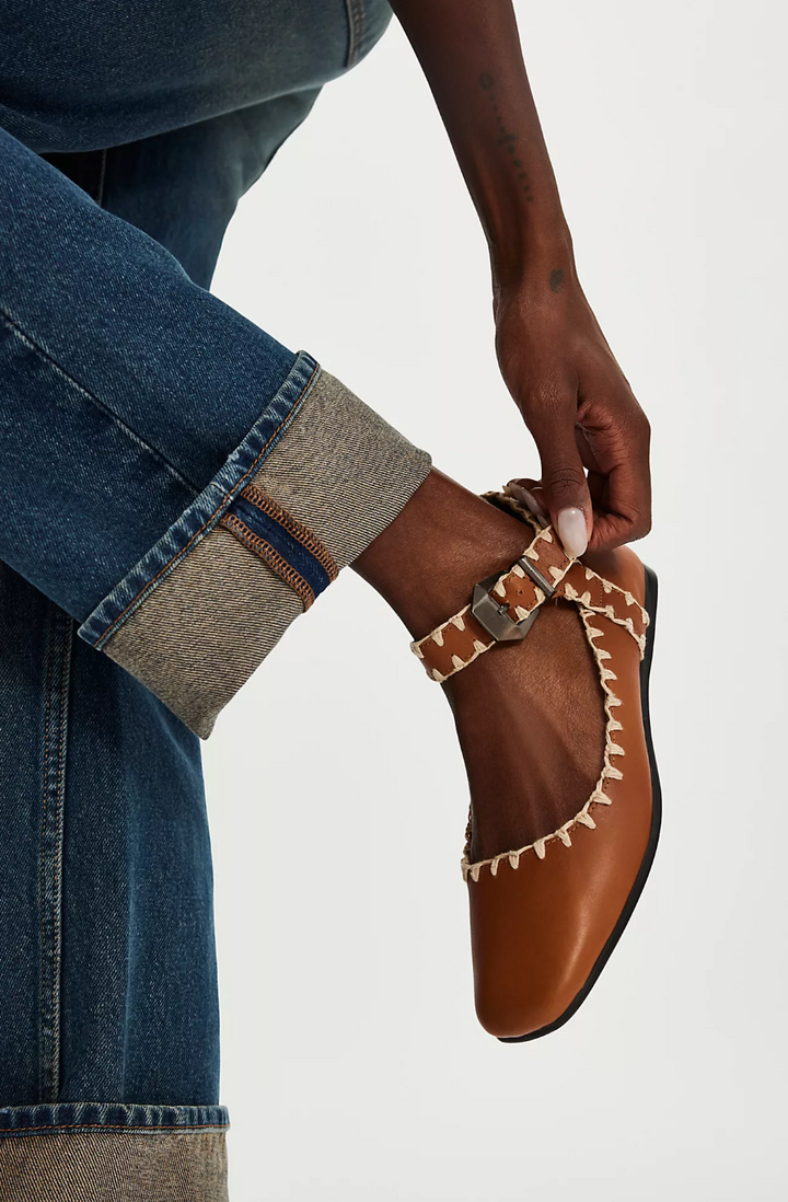 Free People Crochet Mystic Flats