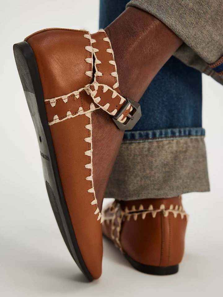 Free People Crochet Mystic Flats