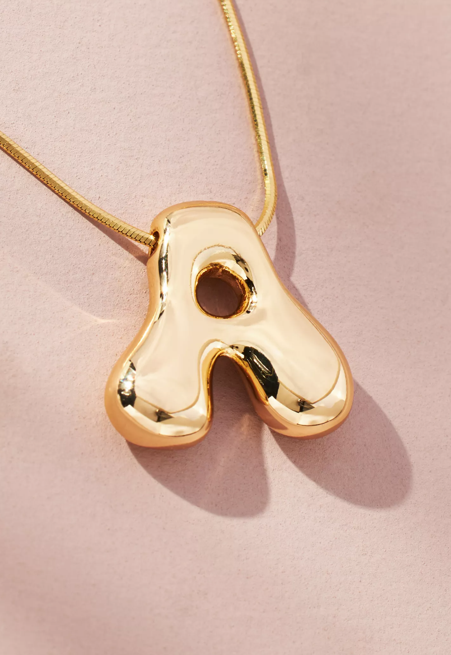 Groovy Vibes Initial Necklace