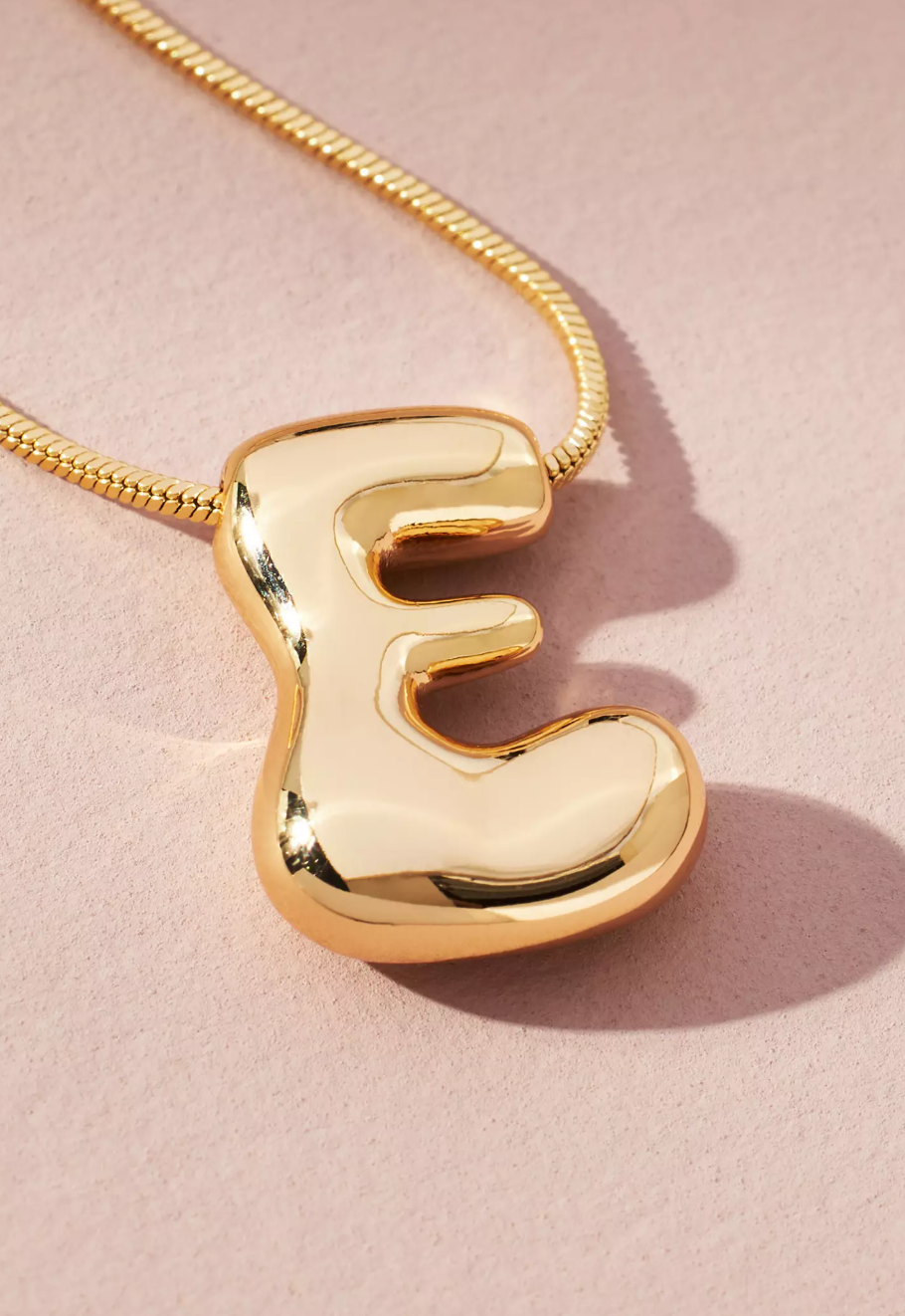 Groovy Vibes Initial Necklace