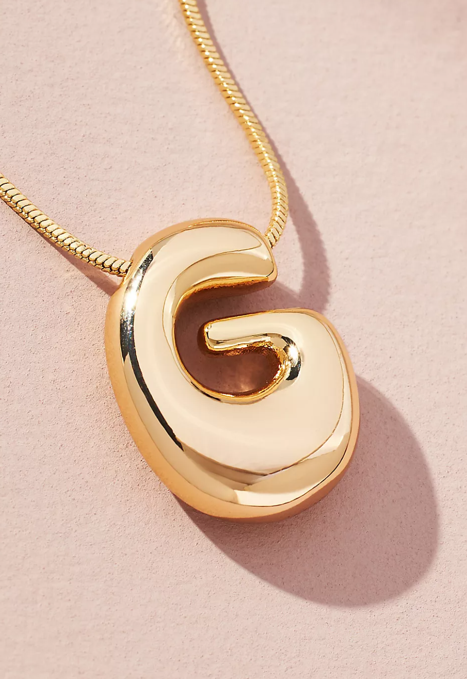 Groovy Vibes Initial Necklace