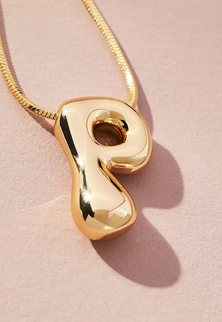 Groovy Vibes Initial Necklace