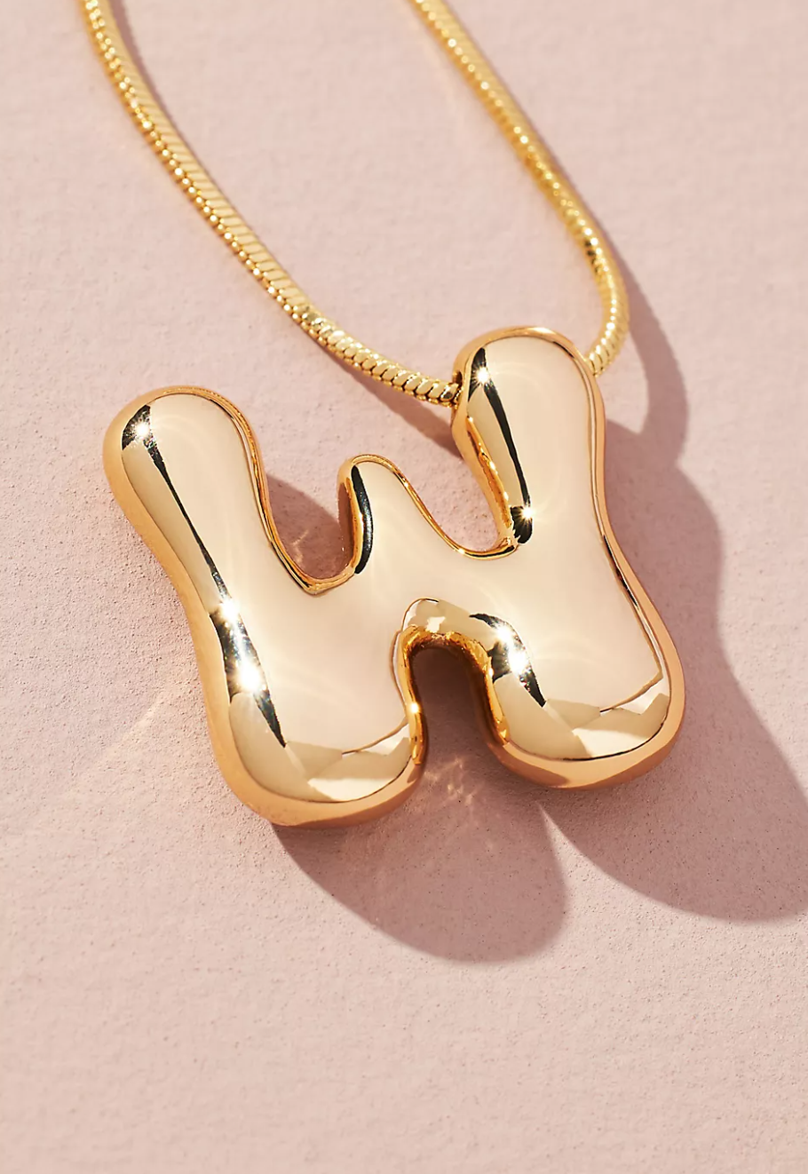 Groovy Vibes Initial Necklace