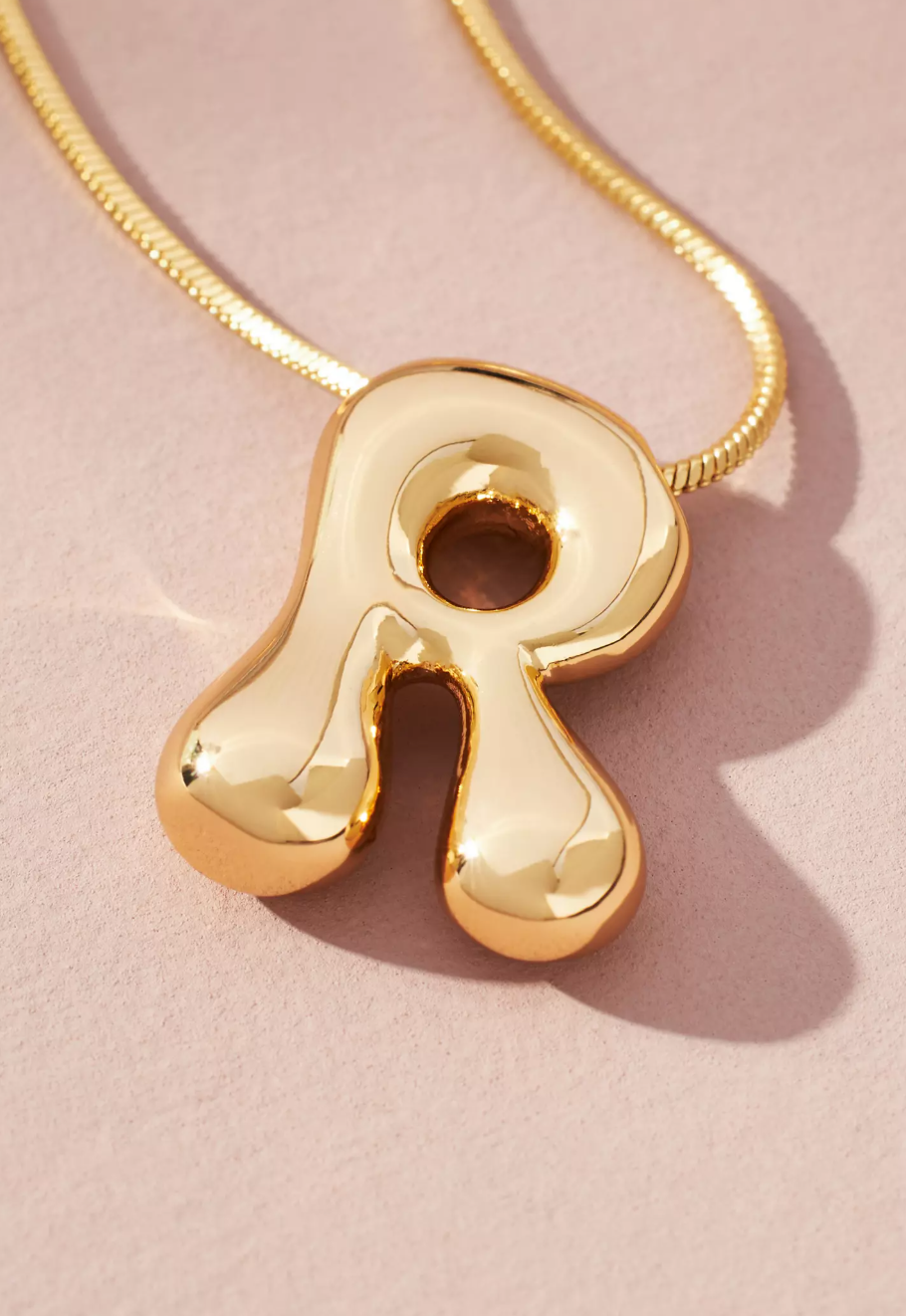 Groovy Vibes Initial Necklace
