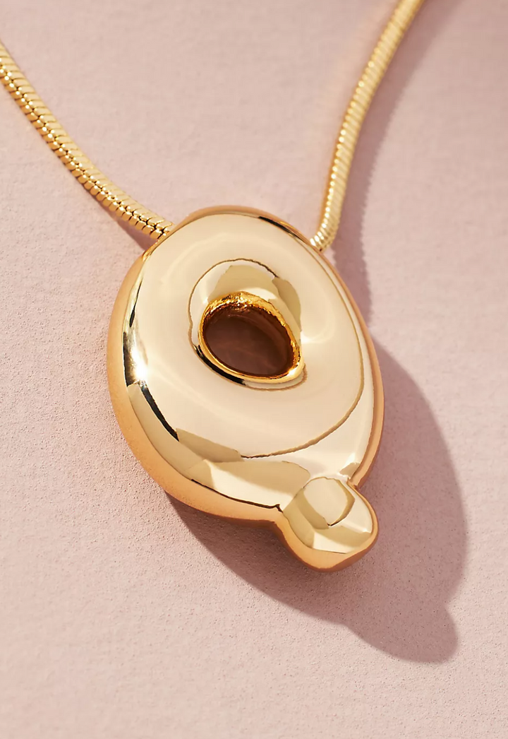 Groovy Vibes Initial Necklace