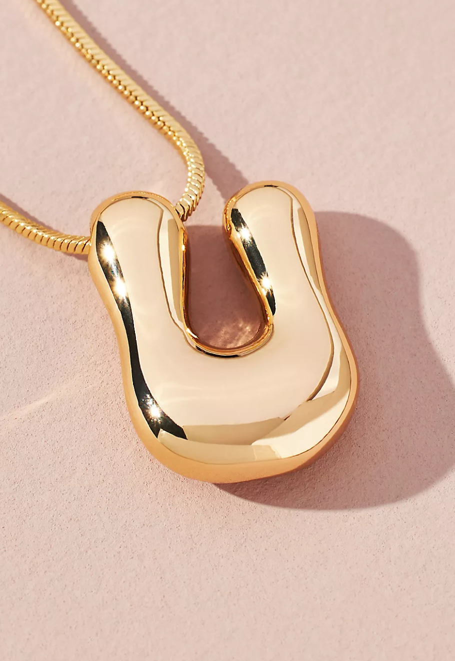 Groovy Vibes Initial Necklace