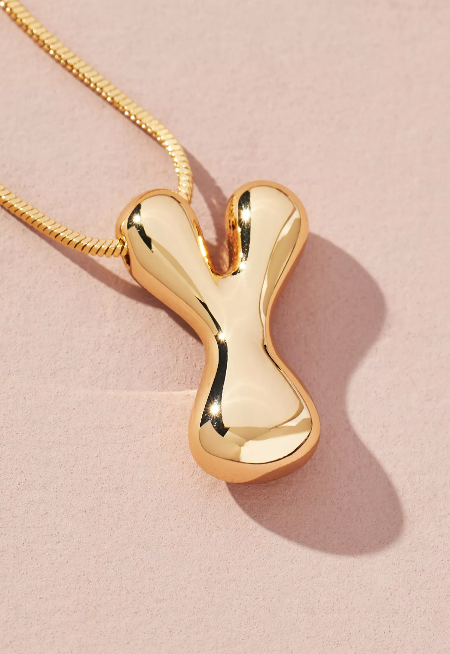 Groovy Vibes Initial Necklace