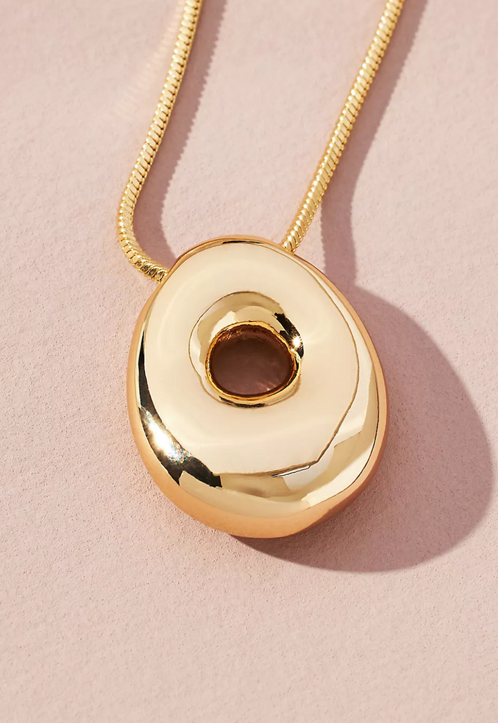 Groovy Vibes Initial Necklace