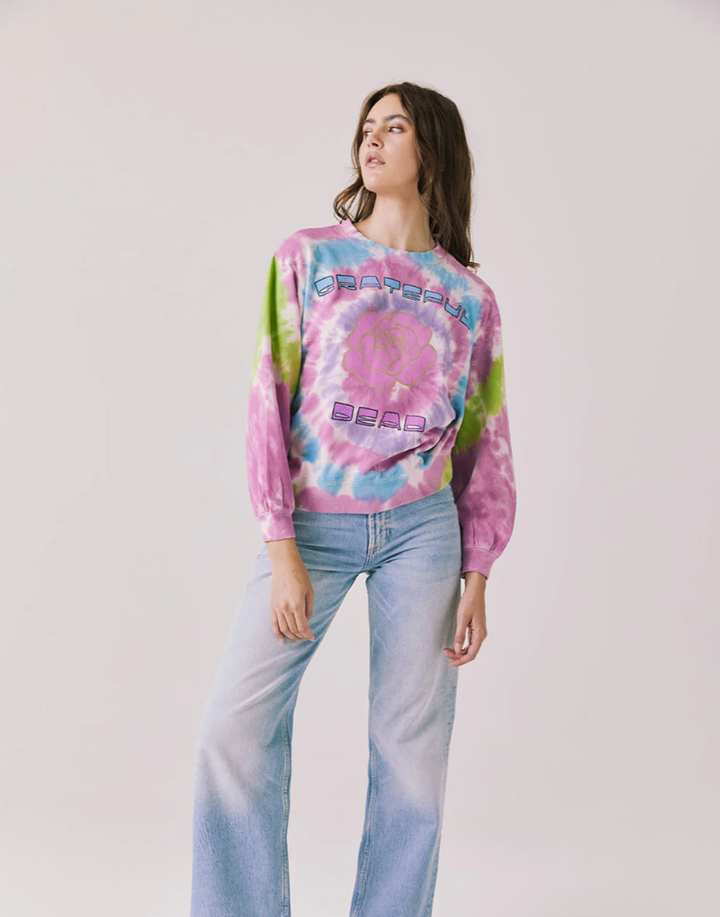 Chaser Grateful Dead Rose Logo Long Sleeve