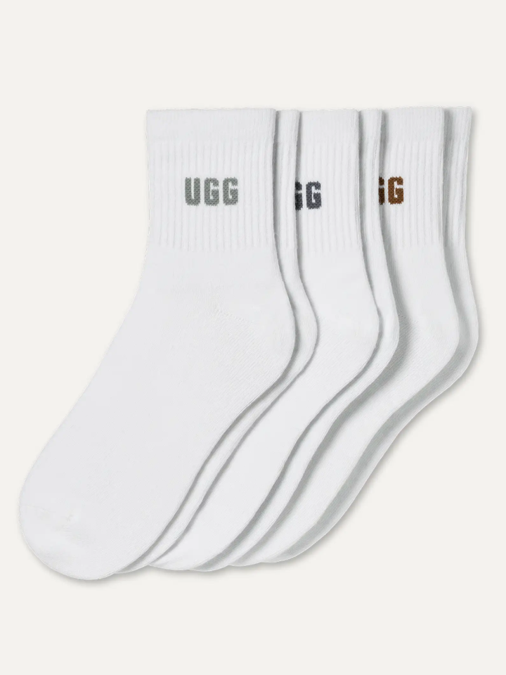 UGG Quinlin Logo Quarter (3 Pack)