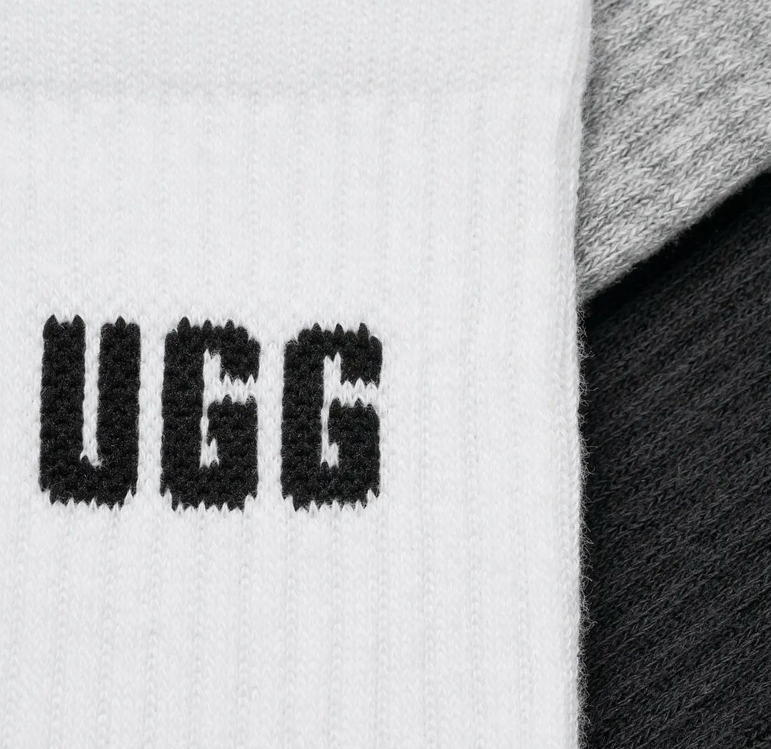 UGG Quinlin Logo Quarter (3 Pack)