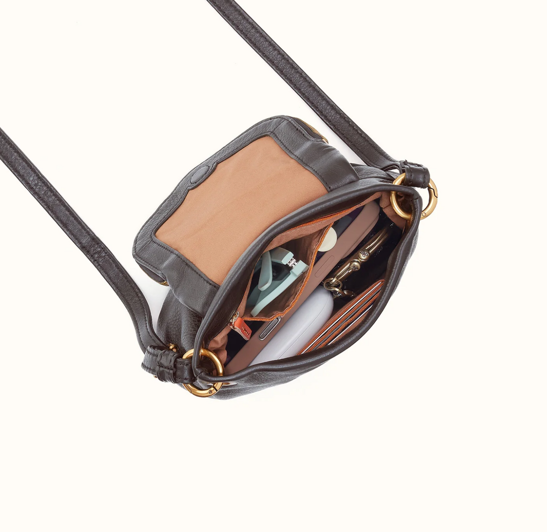 Hobo Fern Zip-Flap Crossbody