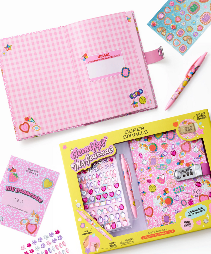Super Smalls Sparkle Reflections Gemify® Journal Kit