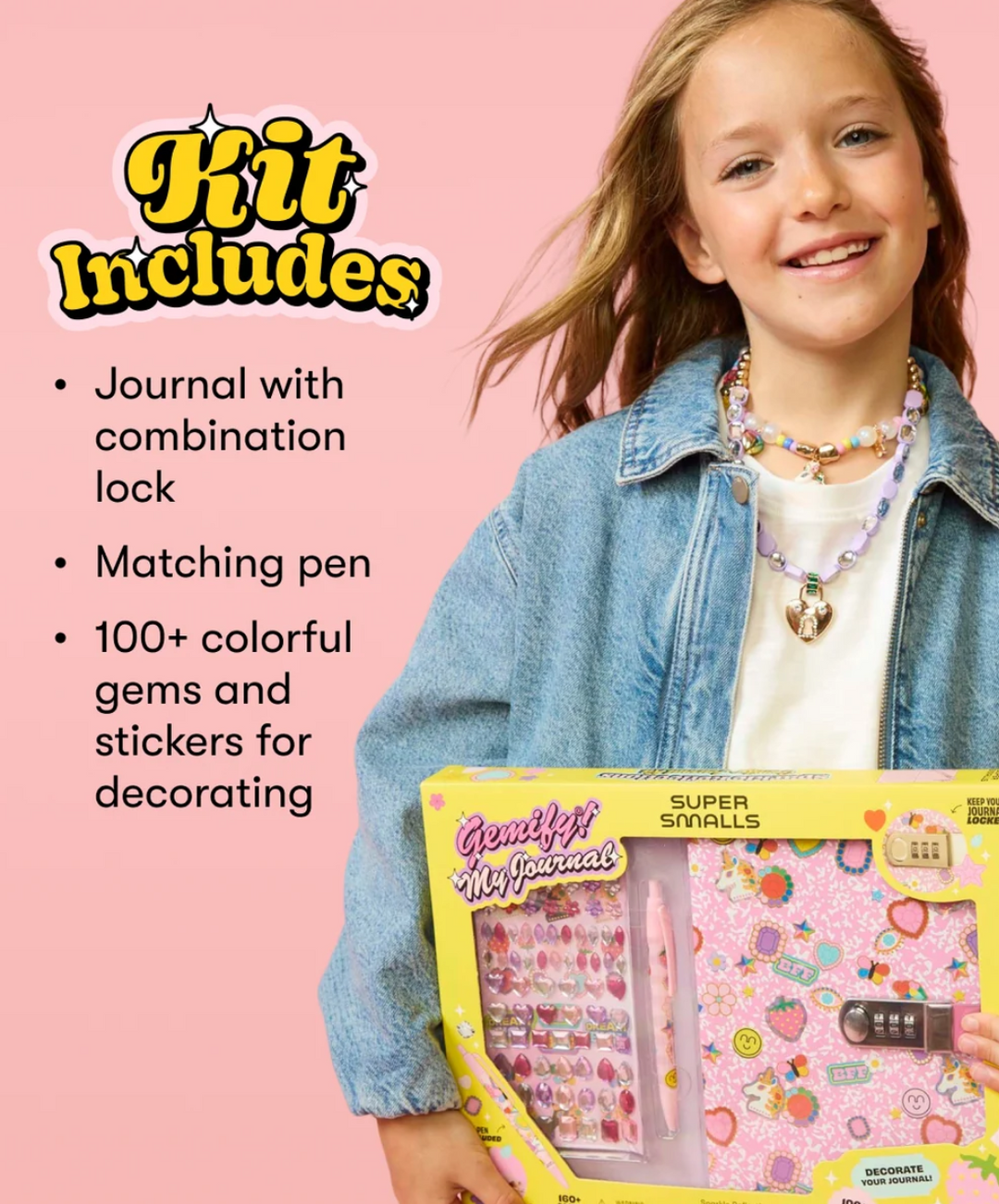 Super Smalls Sparkle Reflections Gemify® Journal Kit