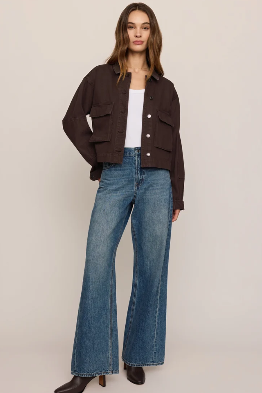 Z Supply Rey Cropped Chore Jacket