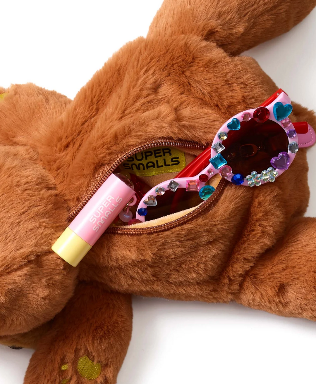 Super Smalls Gem Pals Esme Plush Bear Bag