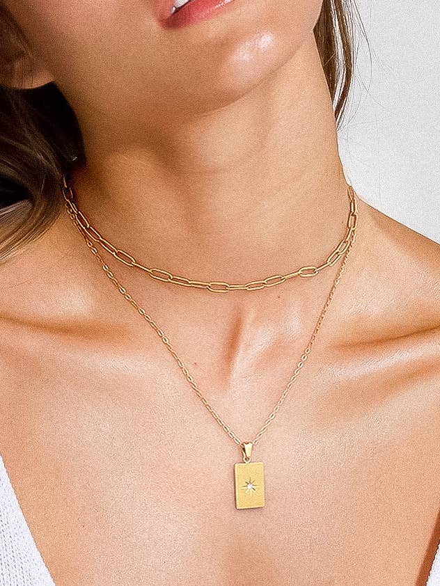 Written in the Stars Layered Necklace