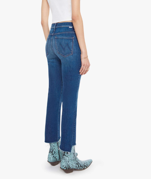 Mother The Insider Crop Step Fray in Trouble Maker