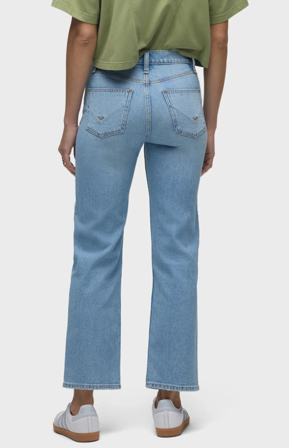 Hudson Remi High Rise Straight in Americana