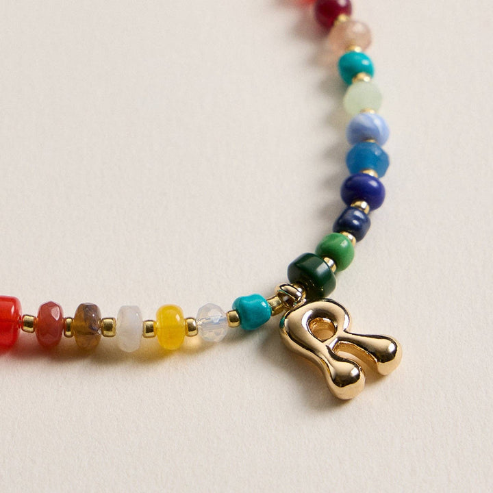 Groovy Girl Initial Necklace