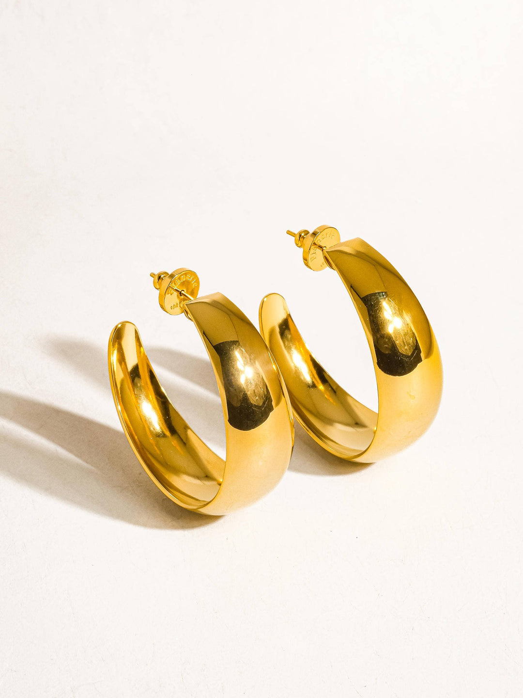 Go For Gold Hoops