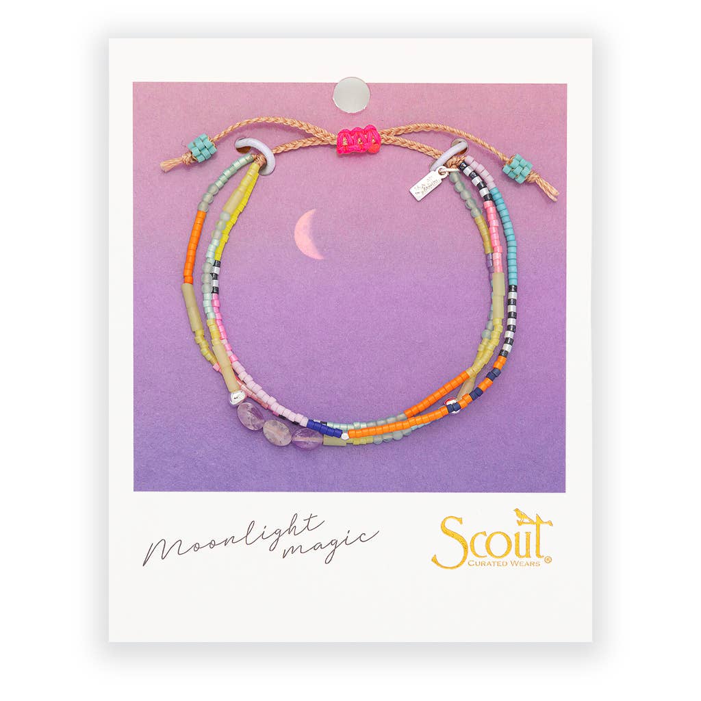 Scout Mixed Media Bracelet - Protection/Amethyst