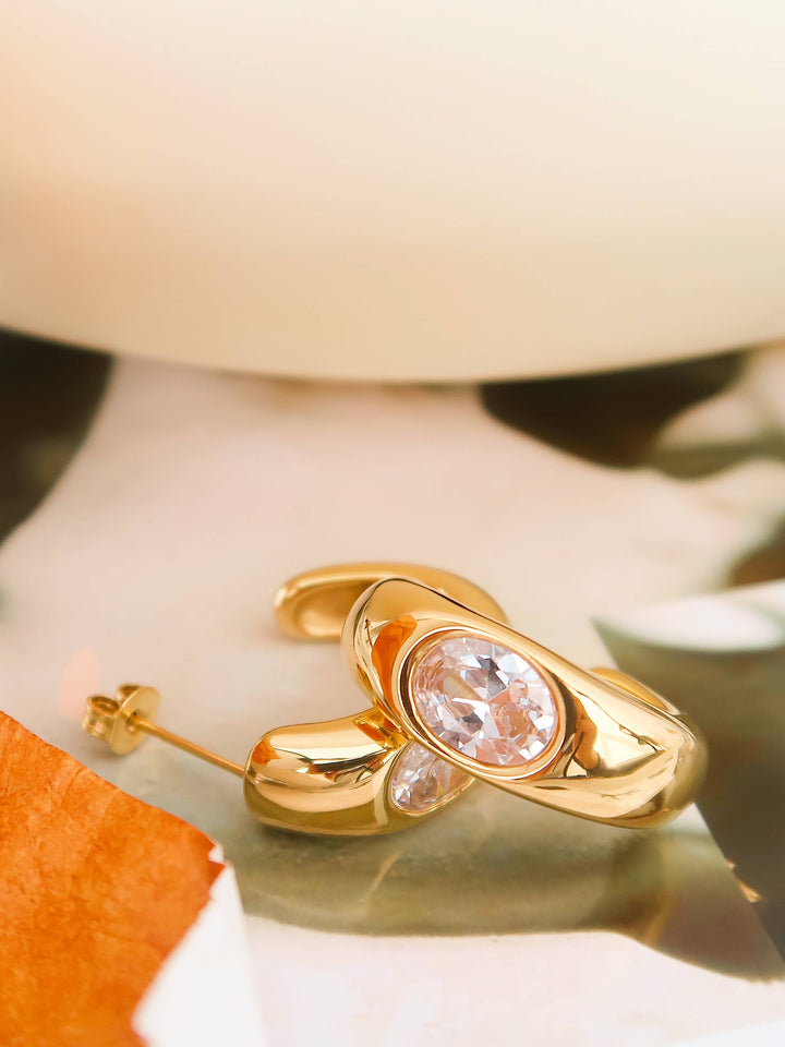 High Gloss Hoop Earrings
