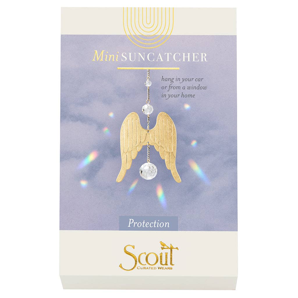 Scout Mini Suncatcher - Wings/Protection