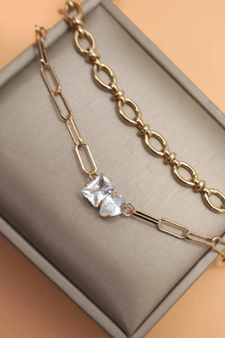 Two of a Kind Layered Necklace