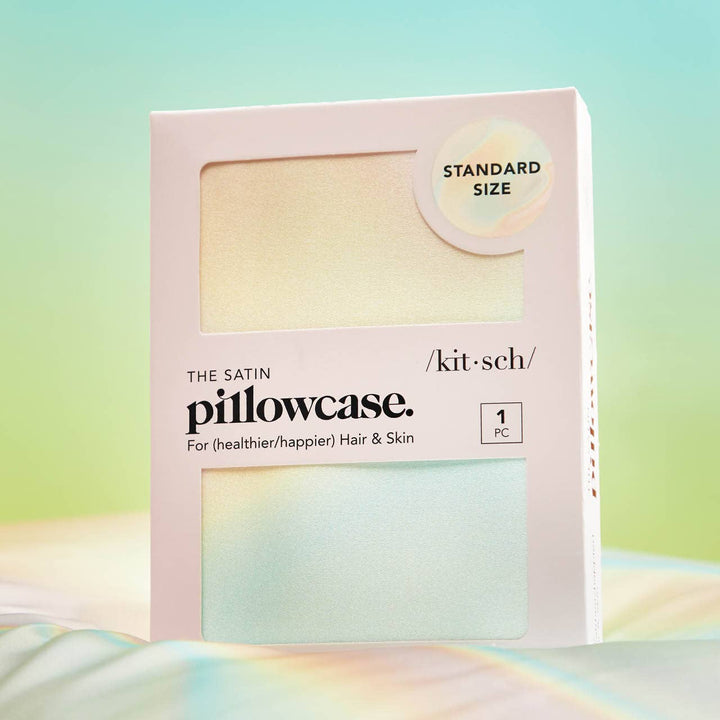 Kitsch Satin Pillowcase Standard - Aura