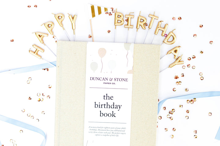 Birthday Memory Book