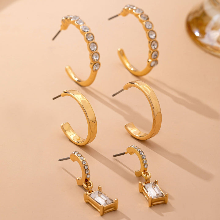 Halo Effect Earring Set