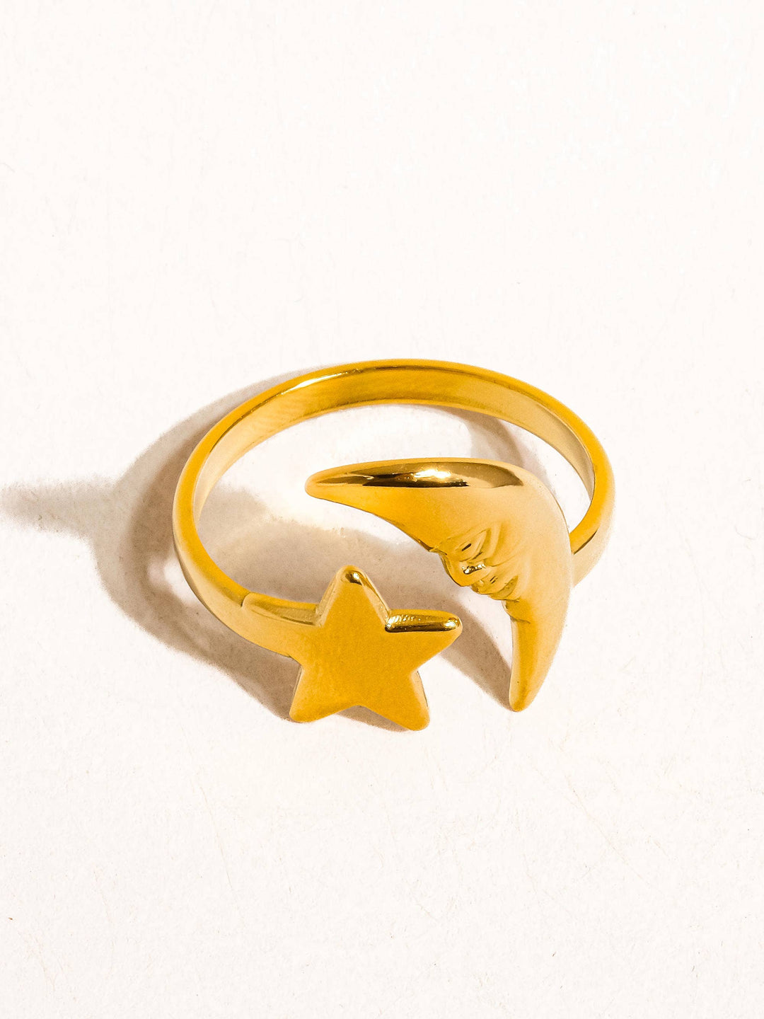 Love You to the Moon Ring