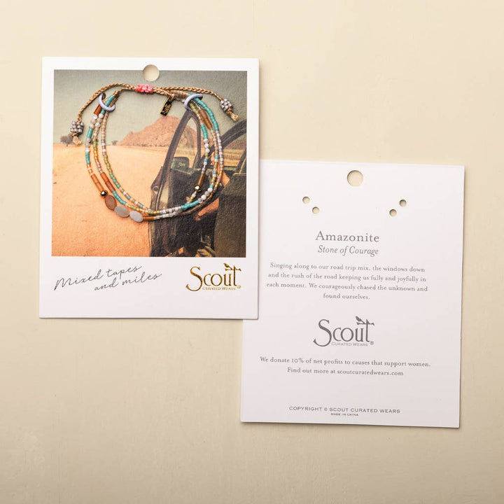 Scout Mixed Media Bracelet - Magic/Labradorite