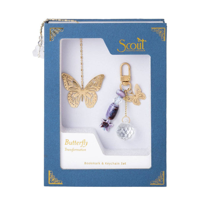 Scout Bookmark & Keychain Set - Butterfly/Transformation