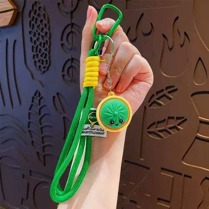 Happy Go Lucky Wristlet Keychain