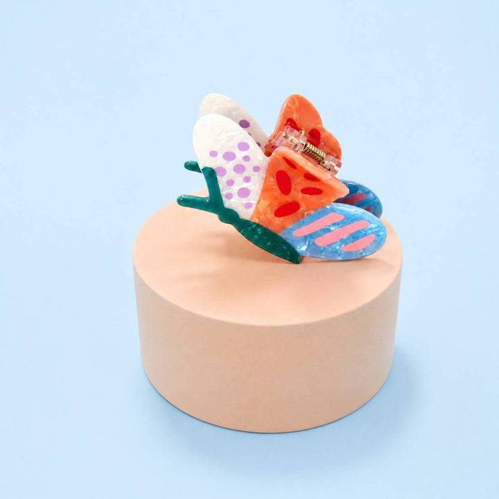 Kaleidoscope Butterfly Clip