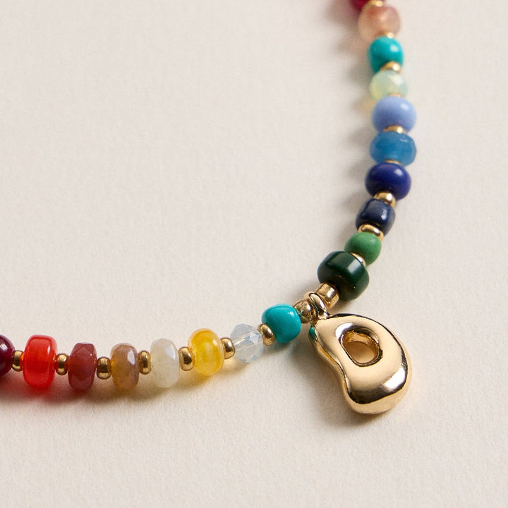 Groovy Girl Initial Necklace