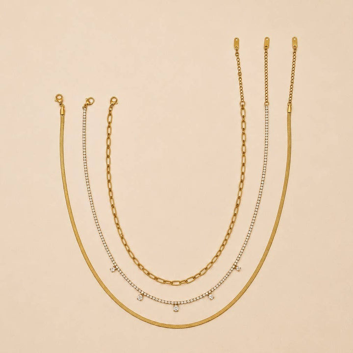 Threes Company Layered Necklace