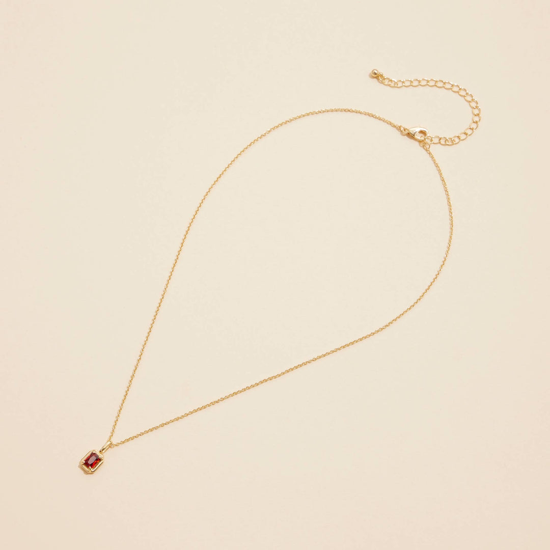 Shine Away Birthstone Necklace