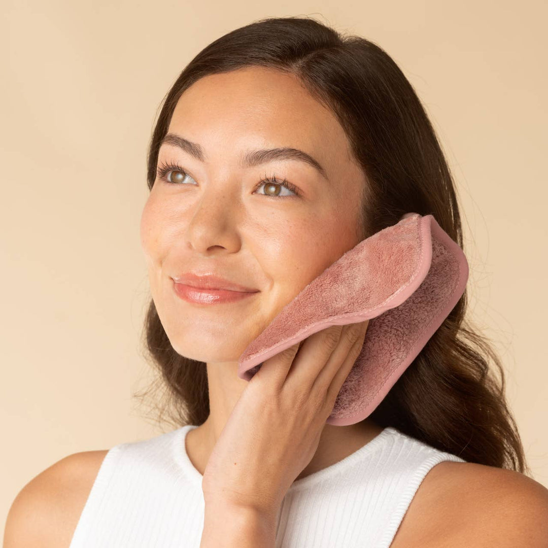 Kitsch Microfiber Face Towels 3pc Set - Terracotta