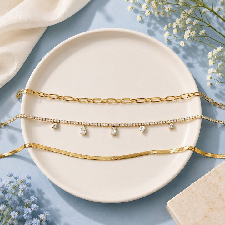 Threes Company Layered Necklace